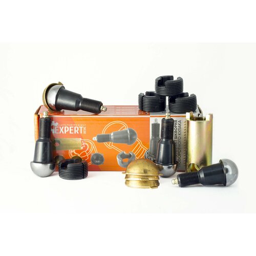 Шкворень поворотного кулака УАЗ-Hunter, Patriot латунь 2 уса с ключом (к-т 4 шт.) 