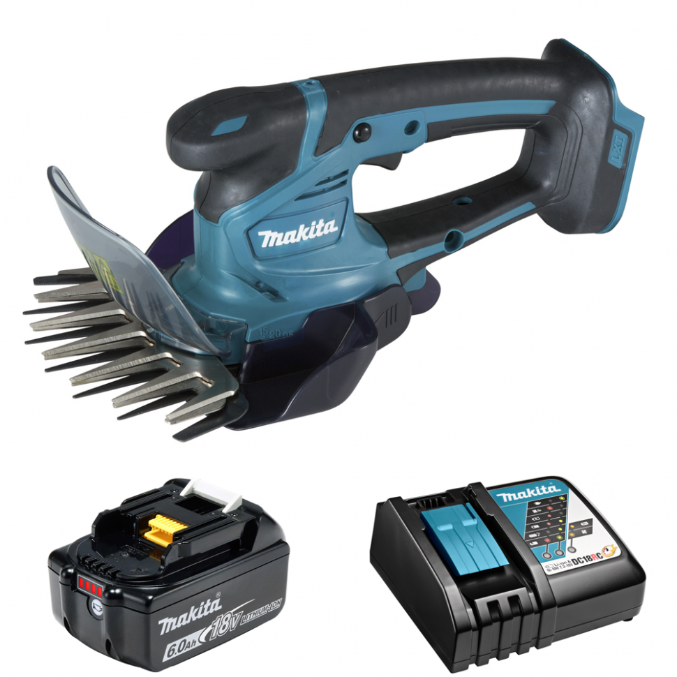 Аккумуляторные ножницы для травы Makita DUM604Z-RG (18V Li-Ion) (1х6Ач з/у)