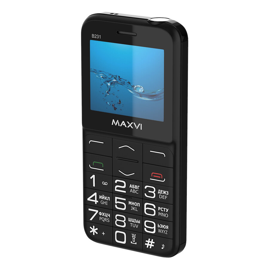 Мобильный телефон Maxvi B231 Чёрный