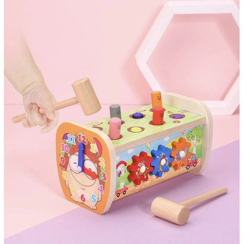 Деревянная игрушка сортер для малышей SUPERNOWA