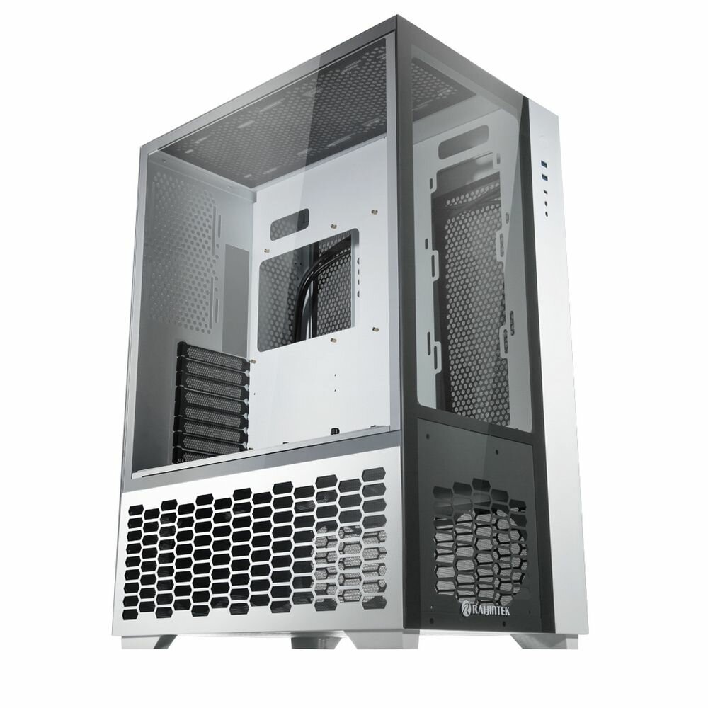 Raijintek Корпус Raijintek PAEAN PREMIUM WHITE 0R20B00209, Aluminum, ATX/MICRO ATX/MINI-ITX, USB3.0x2, Type Cx1, HD Audiox1 PAEAN PREMIUM WHITE