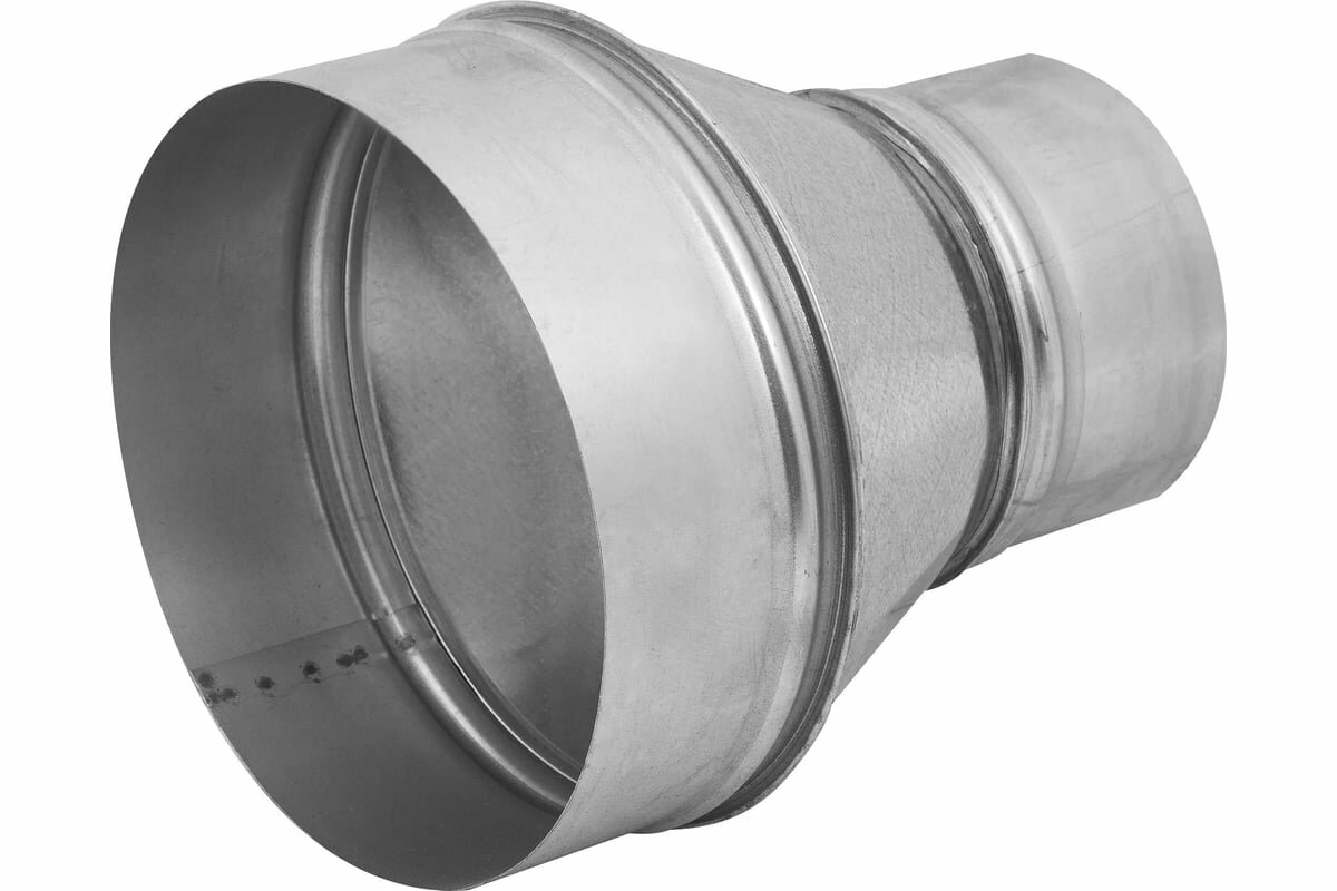 ORE Переход оцинкованный для круглых воздуховодов 200/125 2248240003582