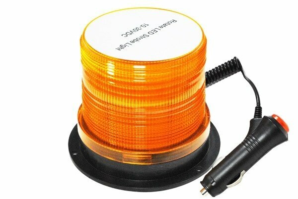 Маяк светодиодный 10-30V (жел.) (RD-205) 2-режима(17370)