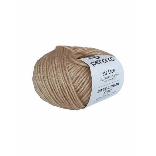 Пряжа Пехорка Воздушный кант 124 песочный