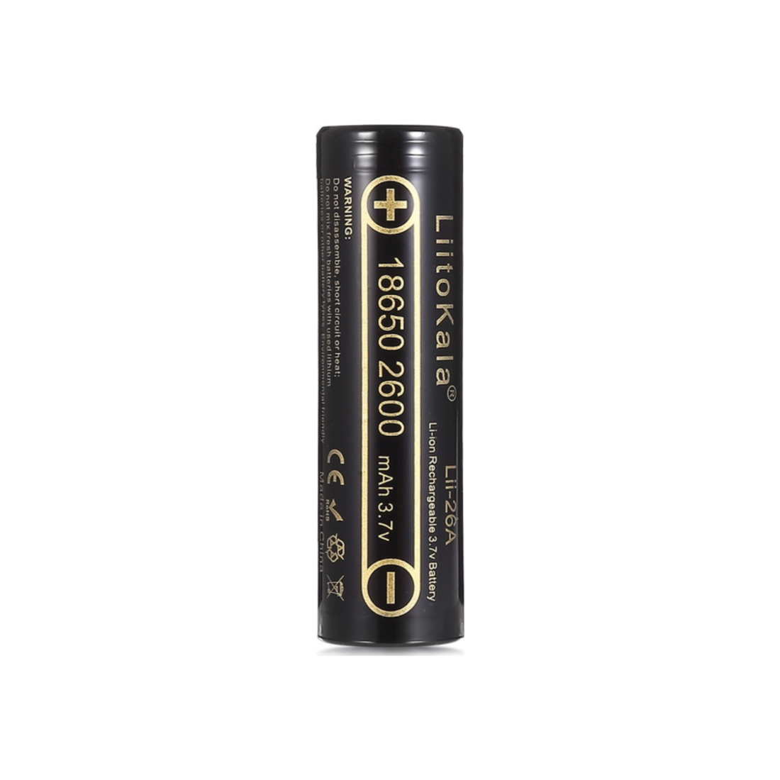 Аккумулятор LiitoKala Lii-26A 18650 2600mAh
