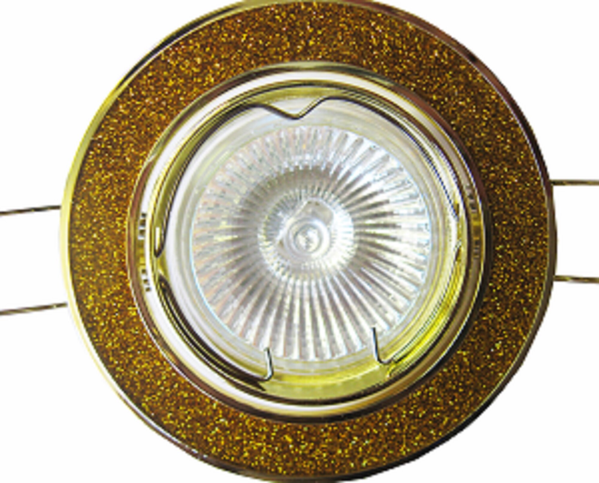 Светильник Светкомплект  DT53 G   поворотный  перламутровый  золотой