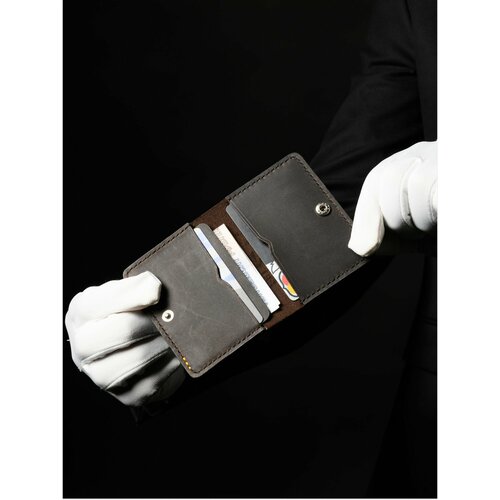 Картхолдер Grain, коричневый