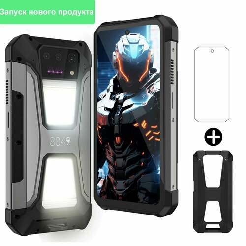 8849 Unihertz Tank 2 PRO с проектором 679 дюйма дисплей 24K 88 ГБ 512 ГБ 100 МП задняя камера 23800 мАч 120 Вт Android 14 две SIM-карты NFC OTG 57990₽