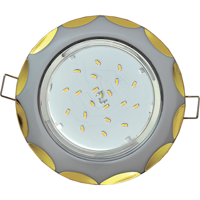 Светильник встраиваемый Ecola GX53-H4 