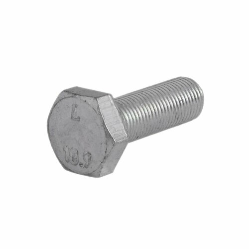 Болт М10х1х40 DIN 961 c мелкой резьбой, Цинк, 10.9, 50шт.