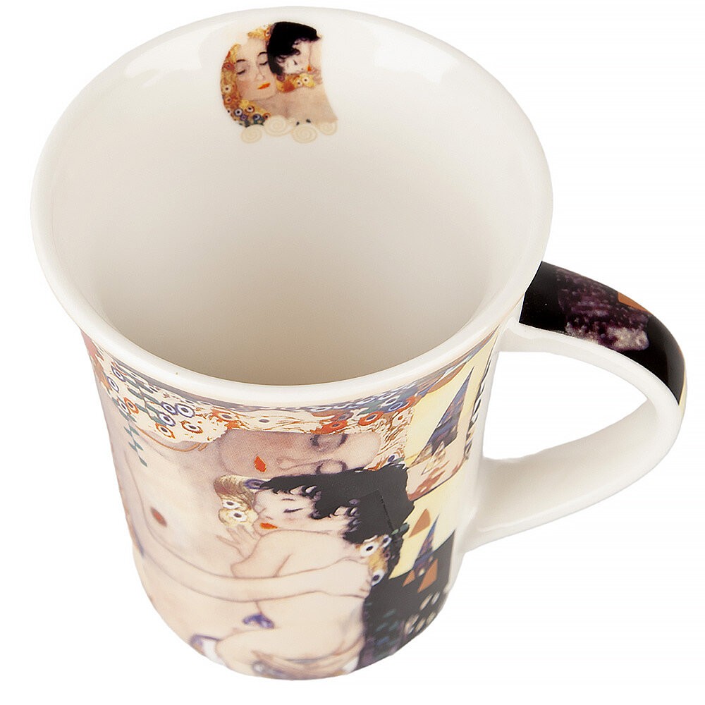 Кружка фарфоровая "Klimt", 320 мл, Nouvelle, подарочная упаковка — фото 1