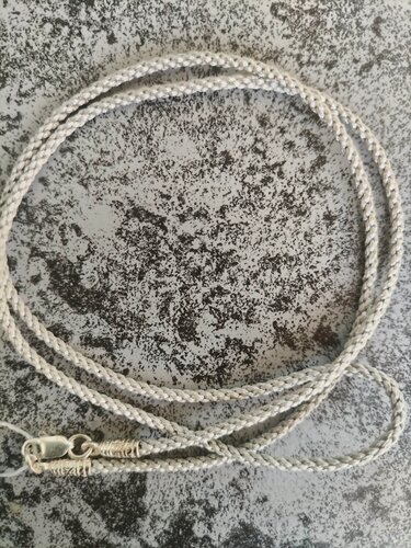 Изображение товара Шнур, серебро, 925 проба, родирование