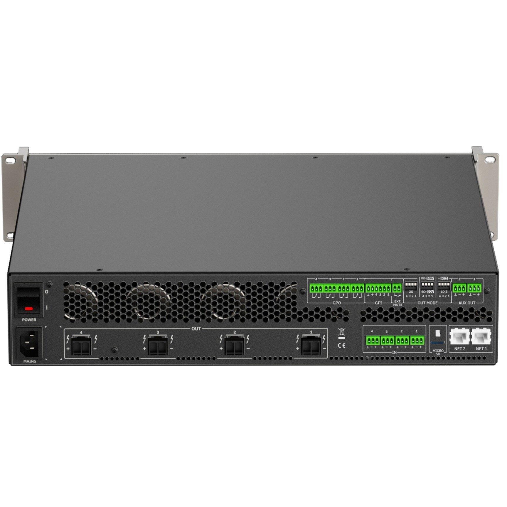 Микшер-усилитель универсальный Ecler VIDA-16Q — фото 1