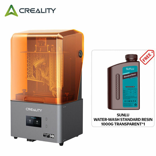 CREALITY Resin 3D printer Halot Mage S+SUNLU Water Wash Standard Resin 1000g White * 1