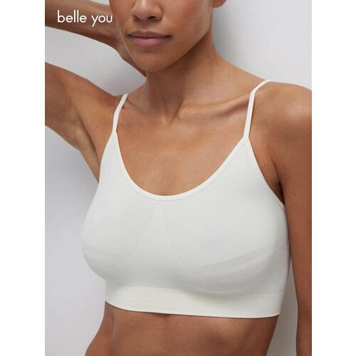 фото Бюстгальтер belle you perfect fit, размер xl/xxl, белый