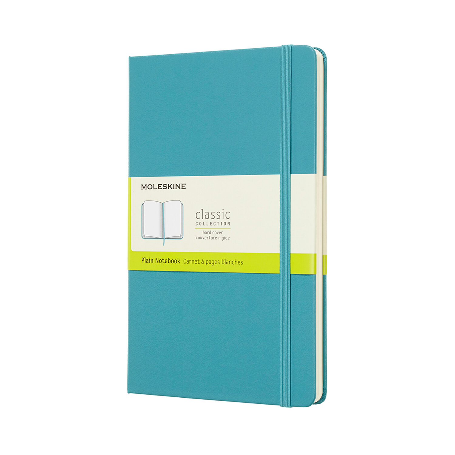 Записная книжка Classic Soft (нелинованная) Large голубой