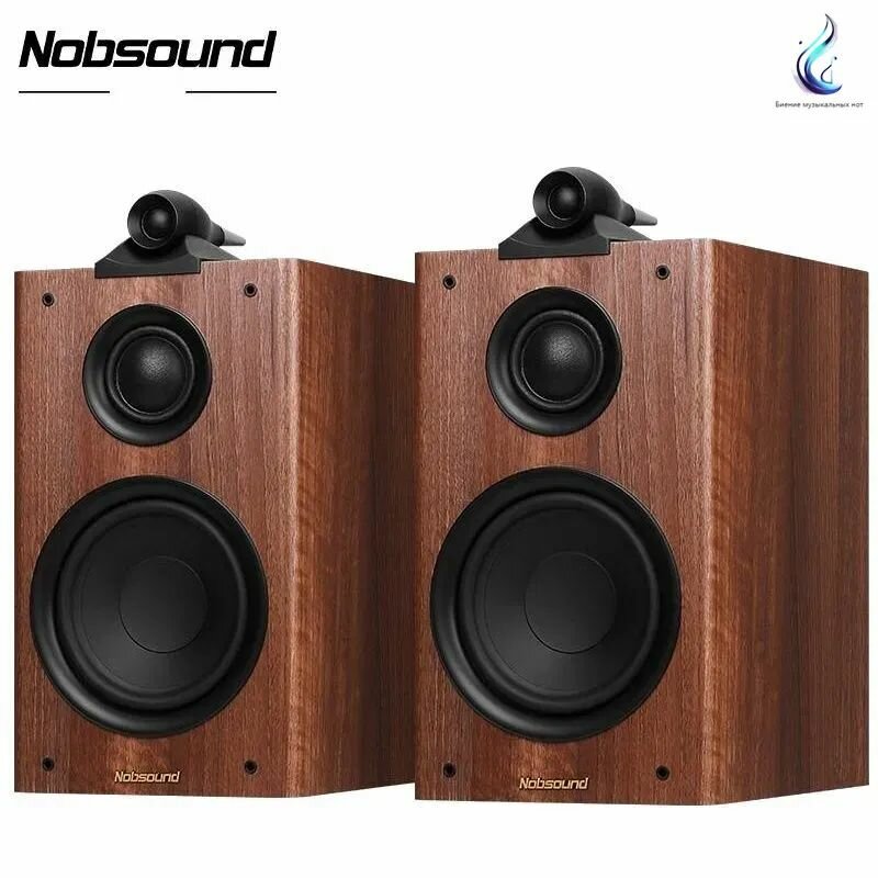 Пара динамиков для монитора домашнего кинотеатра Nobsound Q3 с диагональю 6,5 дюйма