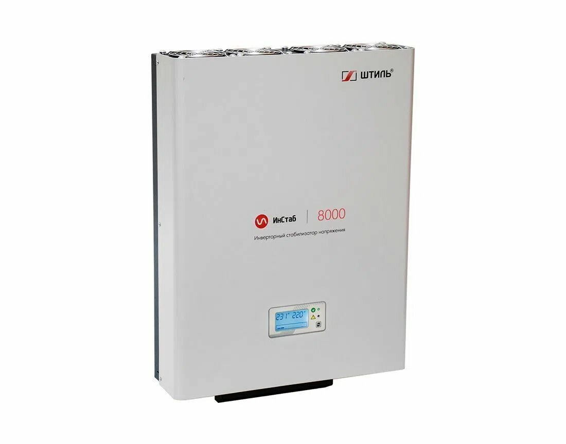 Стабилизатор напряжения Штиль IS8000 (8000 ВА / 7200 Вт) однофазный, инверторный