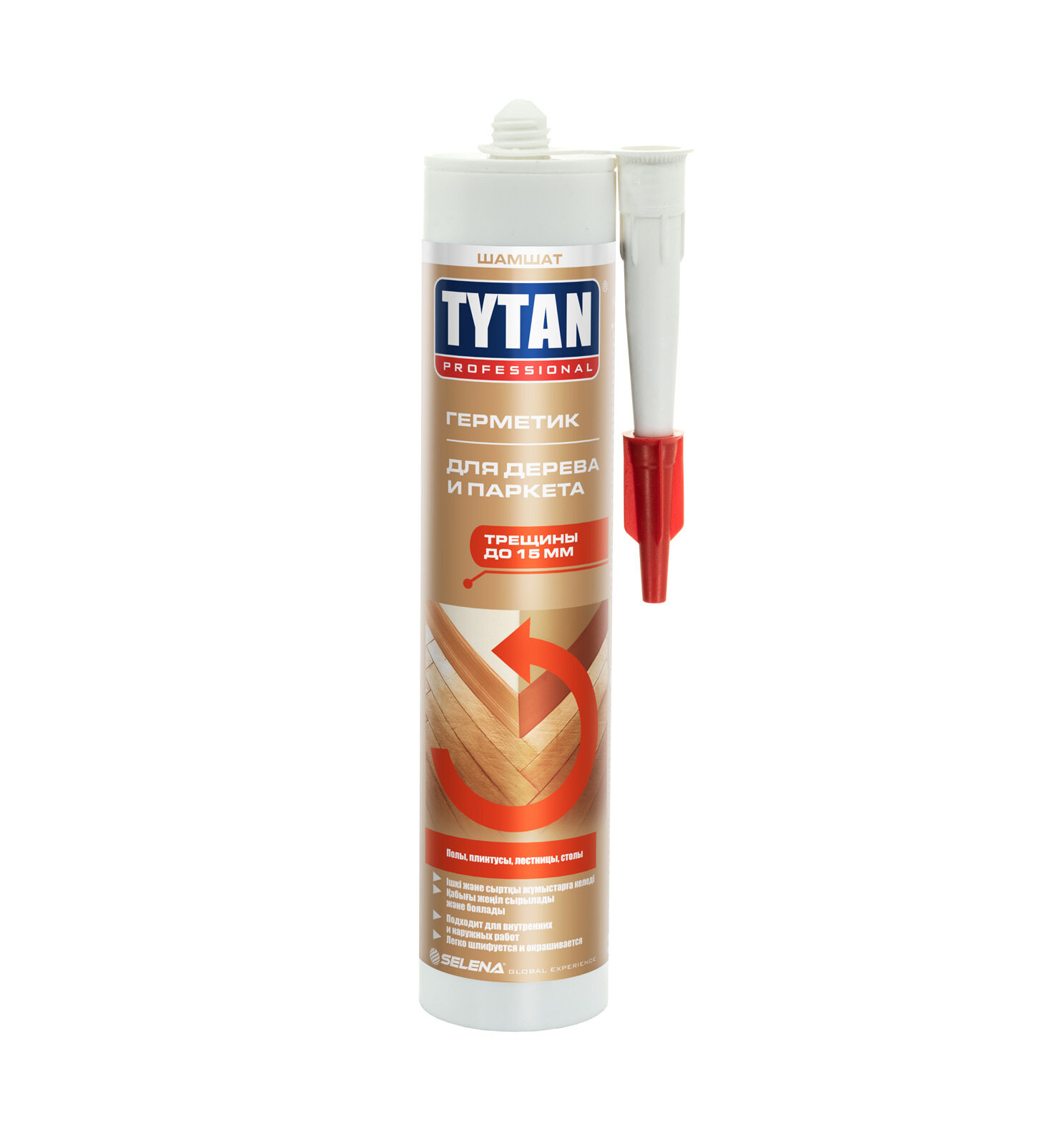 TYTAN Professional герметик акриловый для дерева и паркета, бук, 310 мл