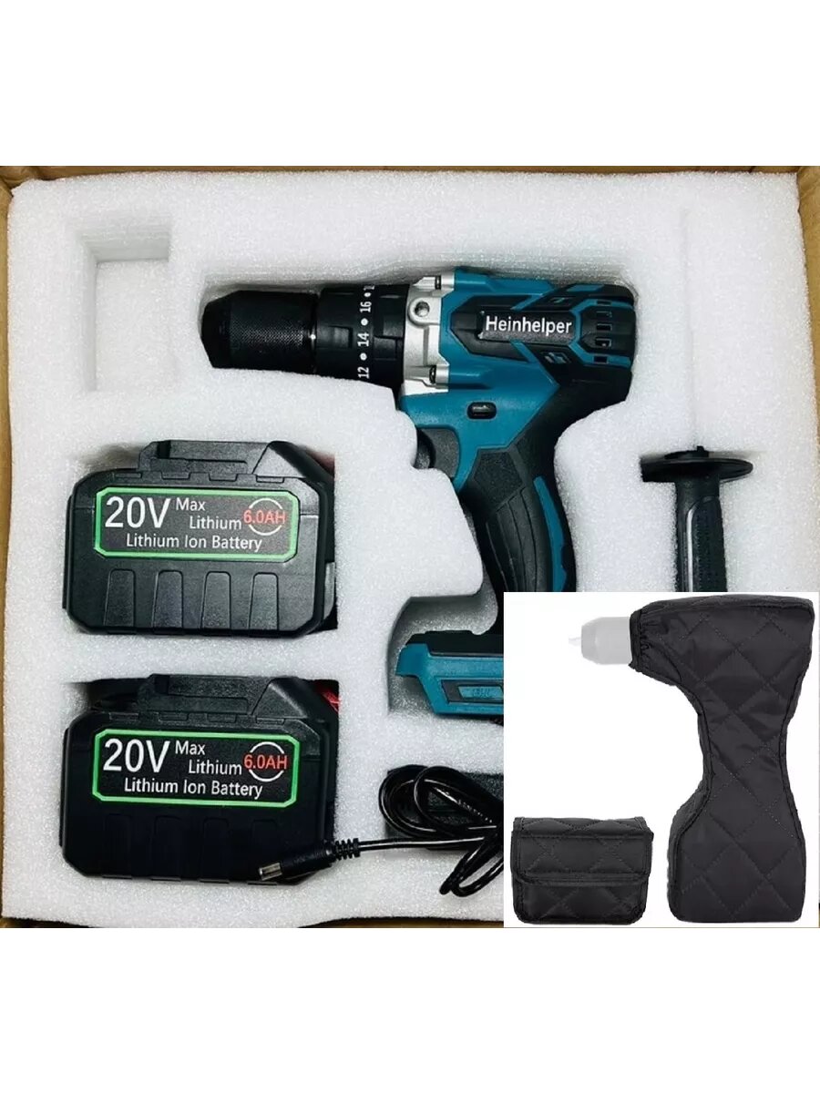 Шуруповерт для ледобура 6Ач 120 Нм Хэйнхэлпер