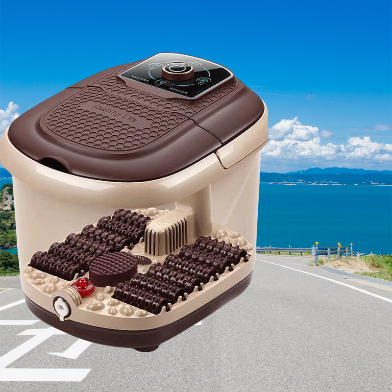 Гидромассажная ванночка ZC-188 инфракрасный излучатель 3 режима коричневая