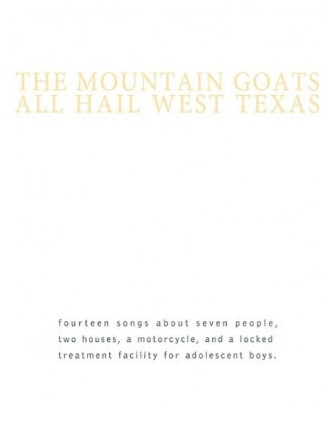 Компакт-Диски, MERGE RECORDS, THE MOUNTAIN GOATS - ALL HAIL WEST TEXAS (CD)