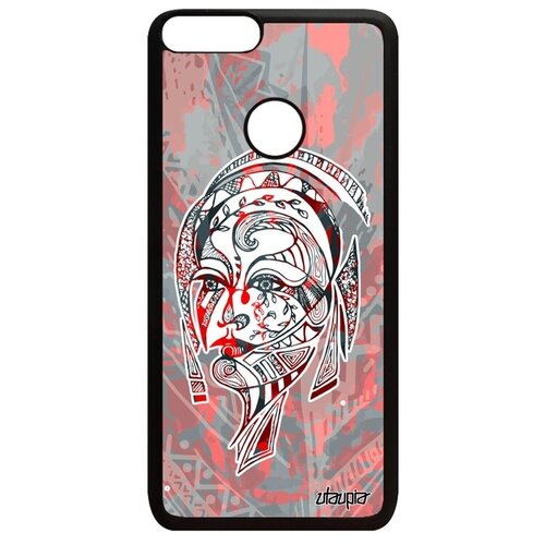 фото Противоударный чехол для // huawei p smart 2018 // "портрет женщины" феерия дизайн, utaupia, розовый