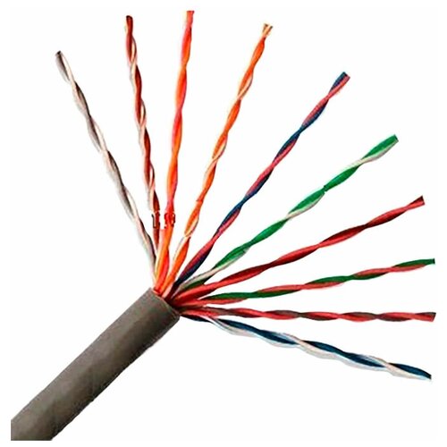Витая пара Cabletech UTP кат.3 10 пар CCA 305м серый (CT MPC-5058.23.2B)