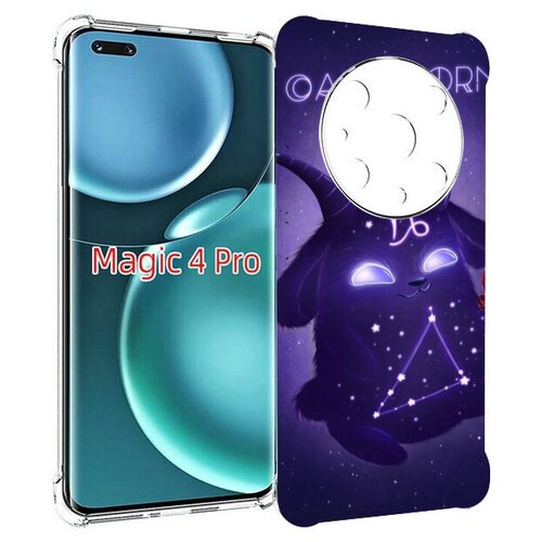 Чехол MyPads знак-зодиака-козерог-7 для Honor Magic4 Pro / Magic4 Ultimate задняя-панель-накладка-бампер