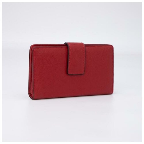 фото Кошелёк на магните, цвет красный нет бренда