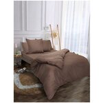 Комплект постельного белья YLILIANO 2-х спальный, жаккард-сатин, наволочка 70х70 - изображение