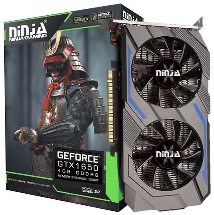 Видеокарта Sinotex Ninja GeForce GTX 1650 4GB (NK165DF46F)