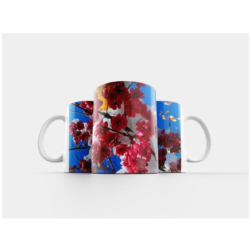 фото Кружка "павлин, падение, зима" 320 мл lotsprints