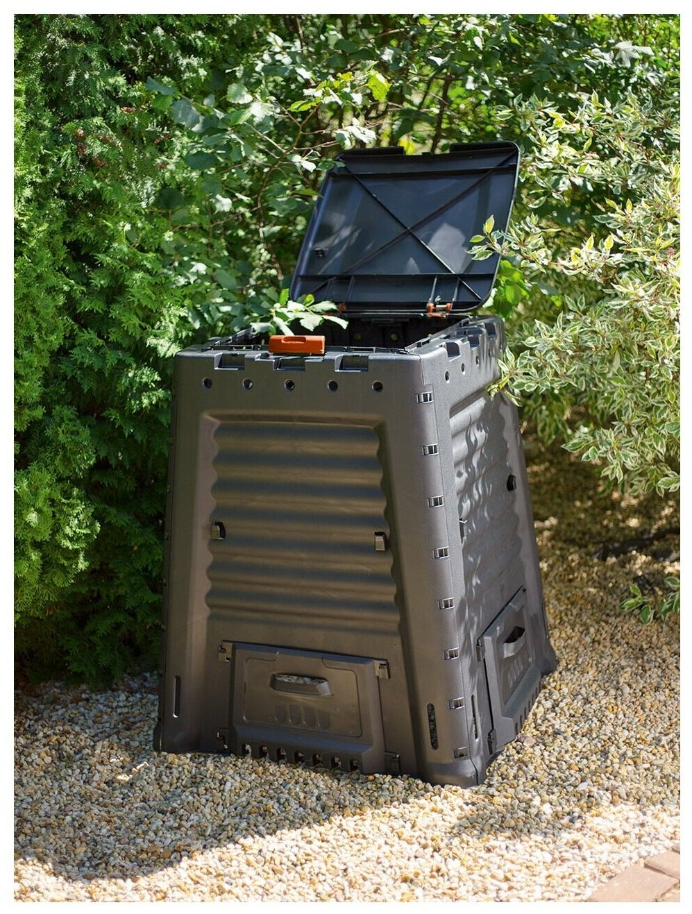 Компостер "MEGA COMPOSTER 650 L WITHOUT BASE" Keter (арт. 231598) - фотография № 4