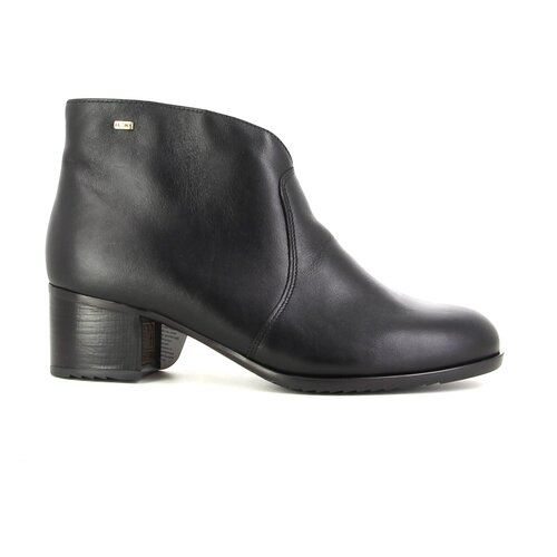 Ботильоны женские, Aaltonen, размер 37, черный, натуральная кожа