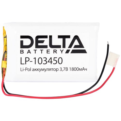 фото Литий-полимерный аккумулятор delta lp-103450