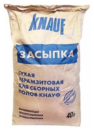 фото Керамзитовая засыпка фракция 0-5 мм 0,04 куб. м Knauf