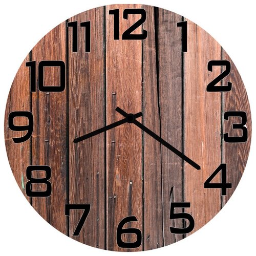 фото Svs настенные часы svs 3002981 дерево