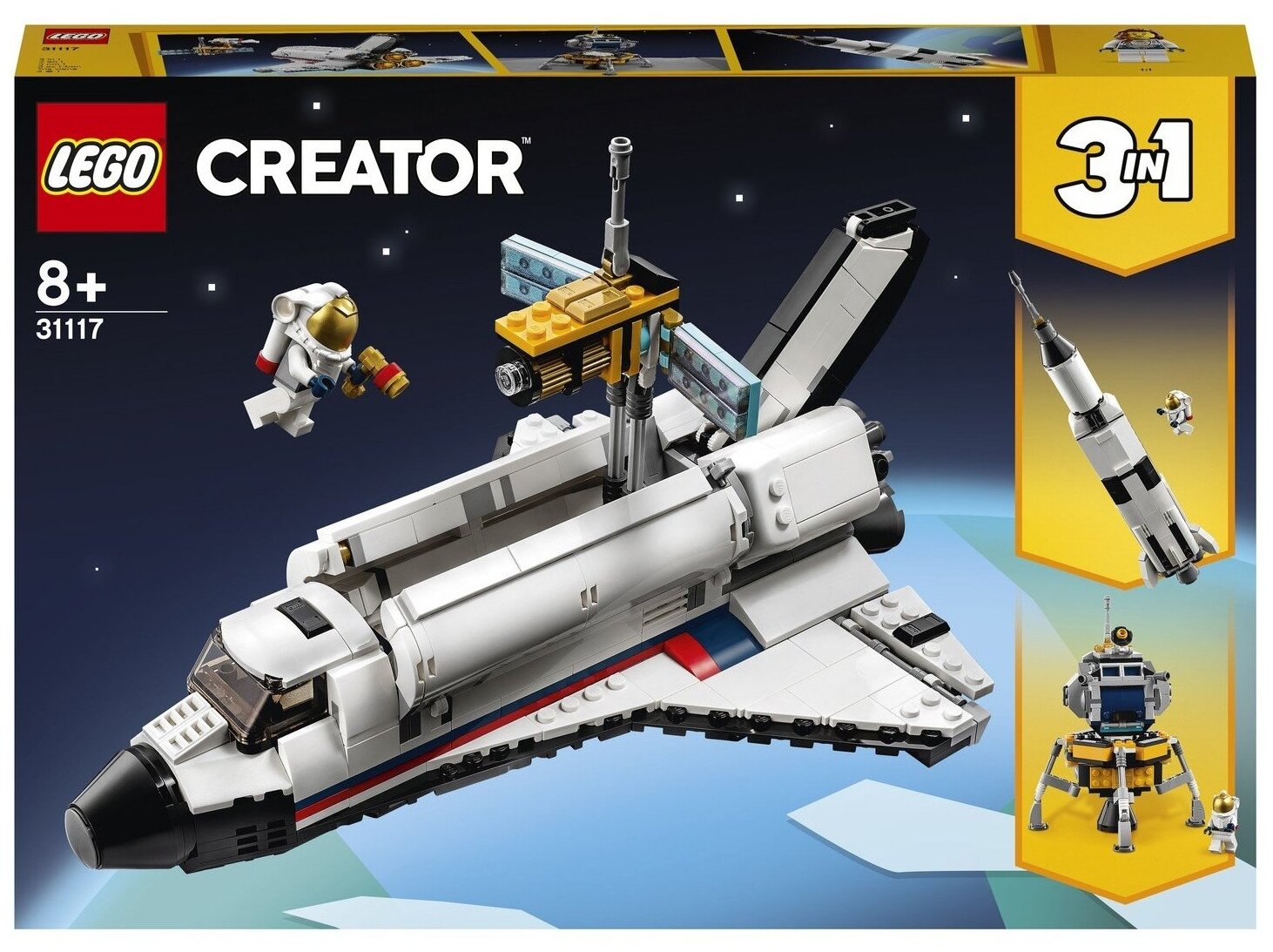 Конструктор LEGO ® Creator 31117 Приключения на космическом шаттле