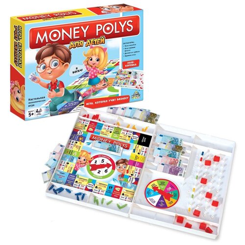 Настольная игра ЛАС ИГРАС Money Polys для детей настольная игра лас играс money polys семейный бюджет