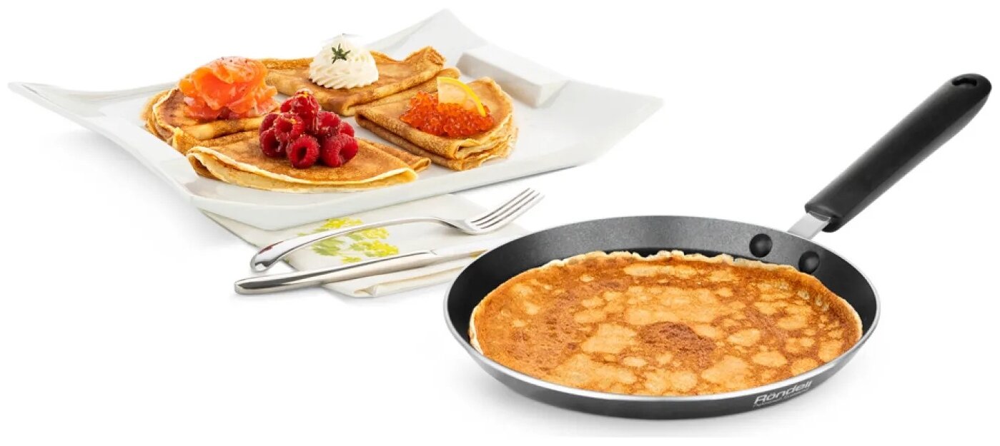 Сковорода блинная Rondell Pancake frypan, 22 см - фотография № 7