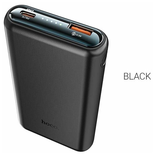 Портативный аккумулятор HOCO Q1 Kraft 3A 10000 мАч черный светодиодный дисплей 245900₽