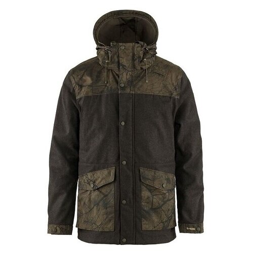 Куртка Fjallraven Varmland Wool Jacket M, размер S, черный, хаки
