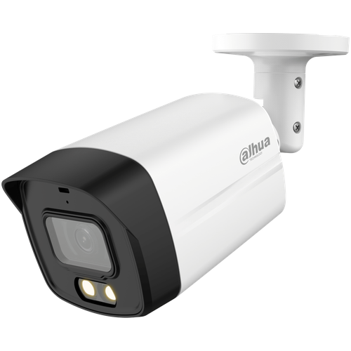 Камера видеонаблюдения Dahua DH-HAC-HFW1239TLMP-LED-0280B белый