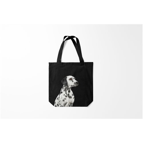 фото Сумка-шоппер / 40х40 см / собаки / далматинец арт burnettie