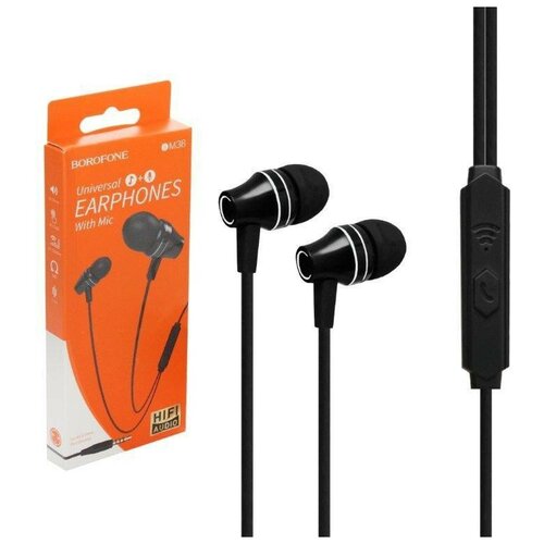 Наушники BM38 Borofone черные 28600₽