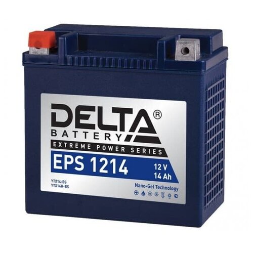 Аккумуляторная батарея Delta EPS 1214 (Мото АКБ) motorcycle battery ytx14 bs gel battery