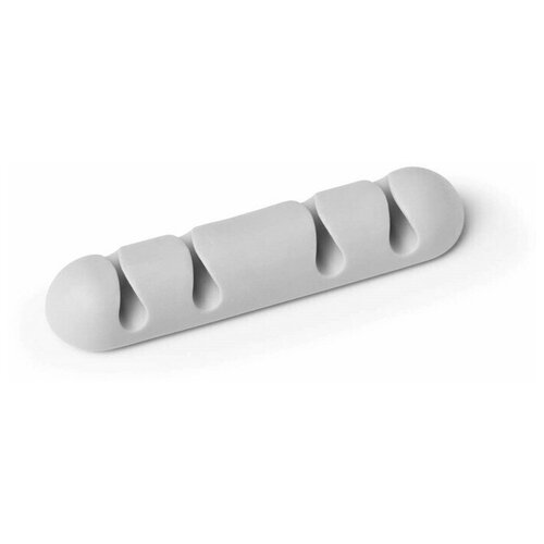 Клипса для проводов Durable Cavoline Clip 4 (504010) пластик серый