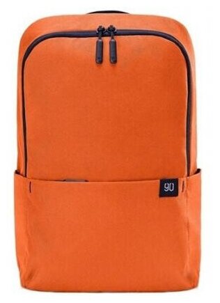 Рюкзак Xiaomi NINETYGO TINY LIGHTWEIGHT CASUAL (2124-ORANGE) 29x14x35см 12л. полиэстер оранжевый - фото №1