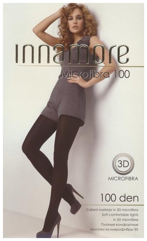 Колготки  Innamore Microfibra, 100 den, размер 4, белый